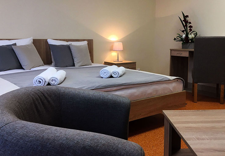 Fortis — Hostel klasy Hotel — pokoje Ostrołęka (pokoje dwuosobowe premium)